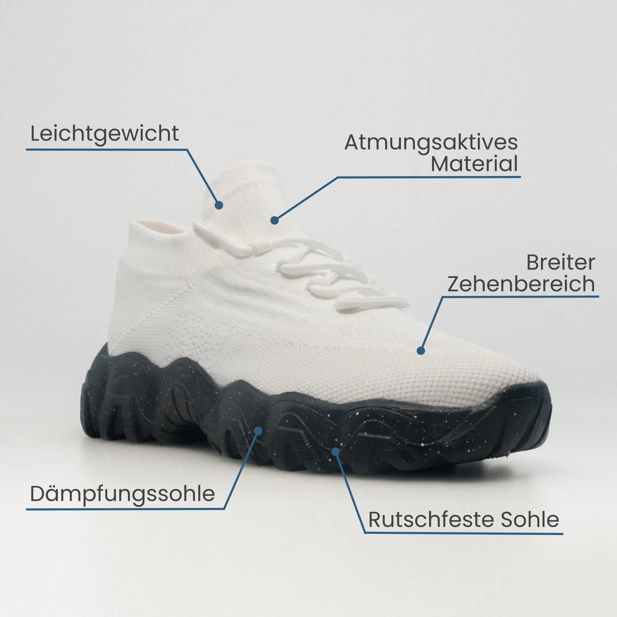 Ortho Pro - Weiß / Schwarz