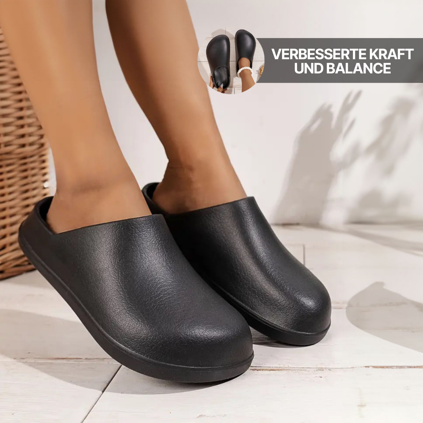 Arden – Gesunde und rutschfeste Komfort-Clogs