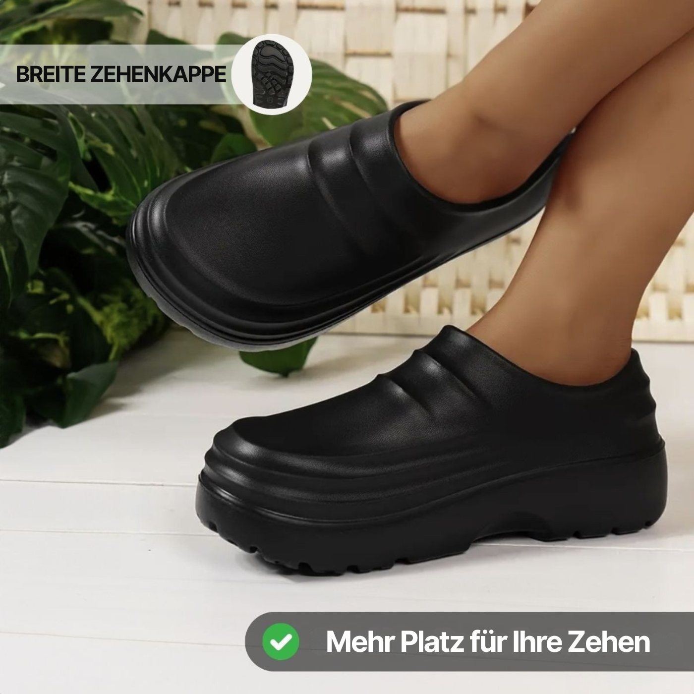 Cloggies Klassisch – Gesunde und rutschfeste Komfort-Clogs