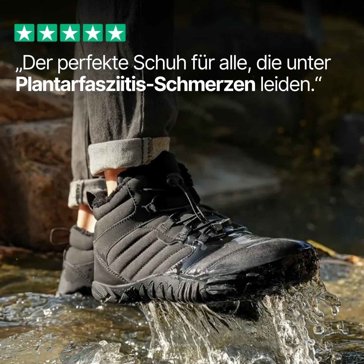 Willow - Rutschfeste, wasserabweisende Barfußstiefel für gesundes Gehen