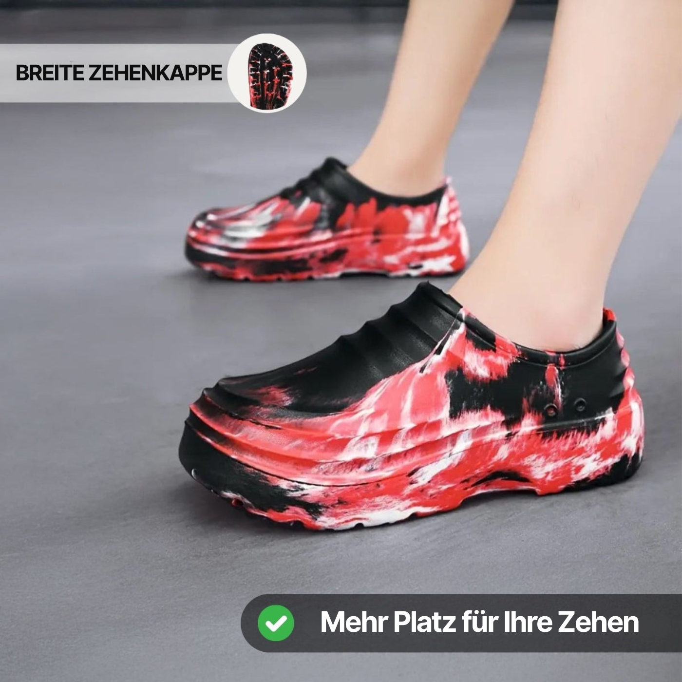 Cloggies Klassisch Spezial – Gesunde und rutschfeste Komfort-Clogs