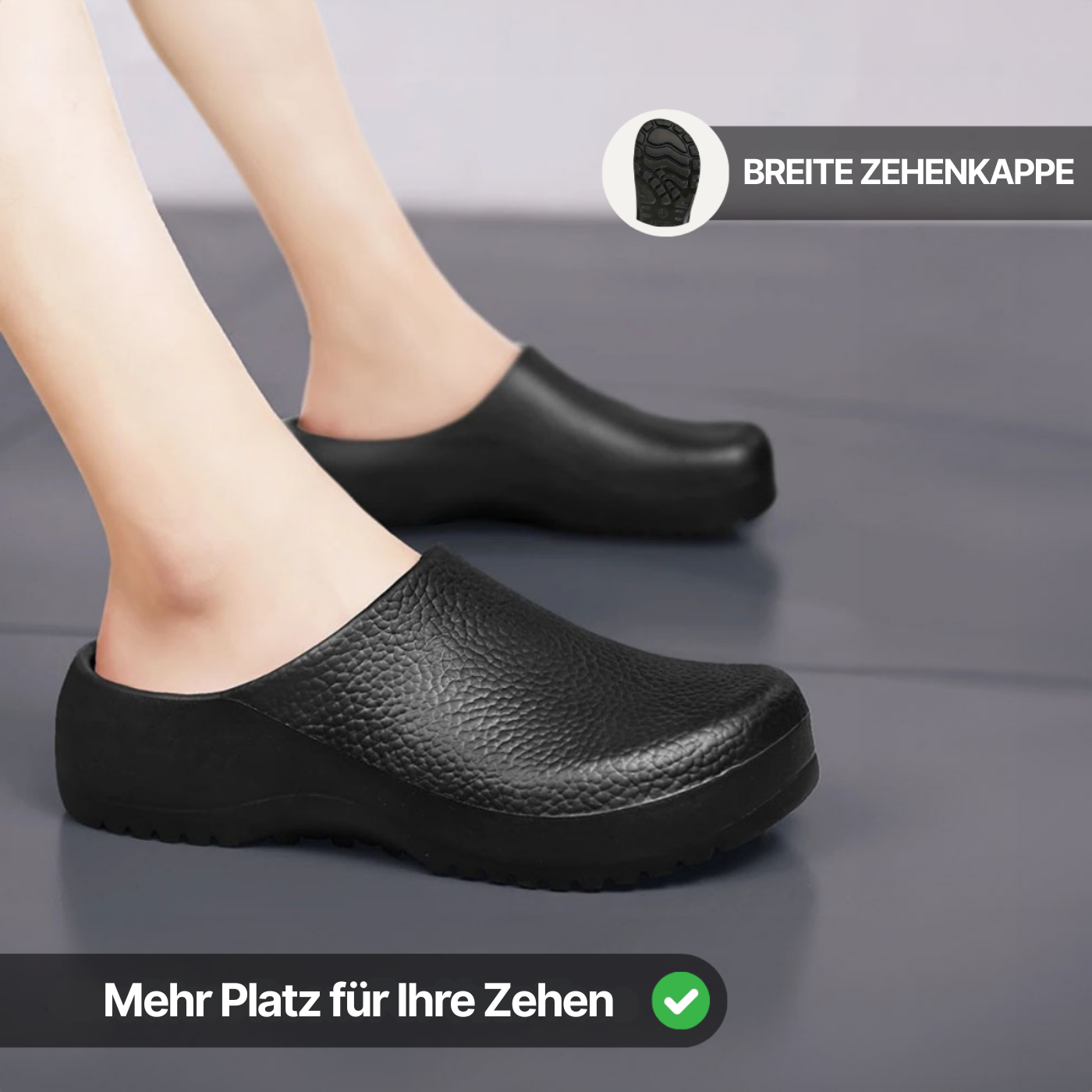 Orion – Gesunde und rutschfeste Komfort-Clog-Pantoletten