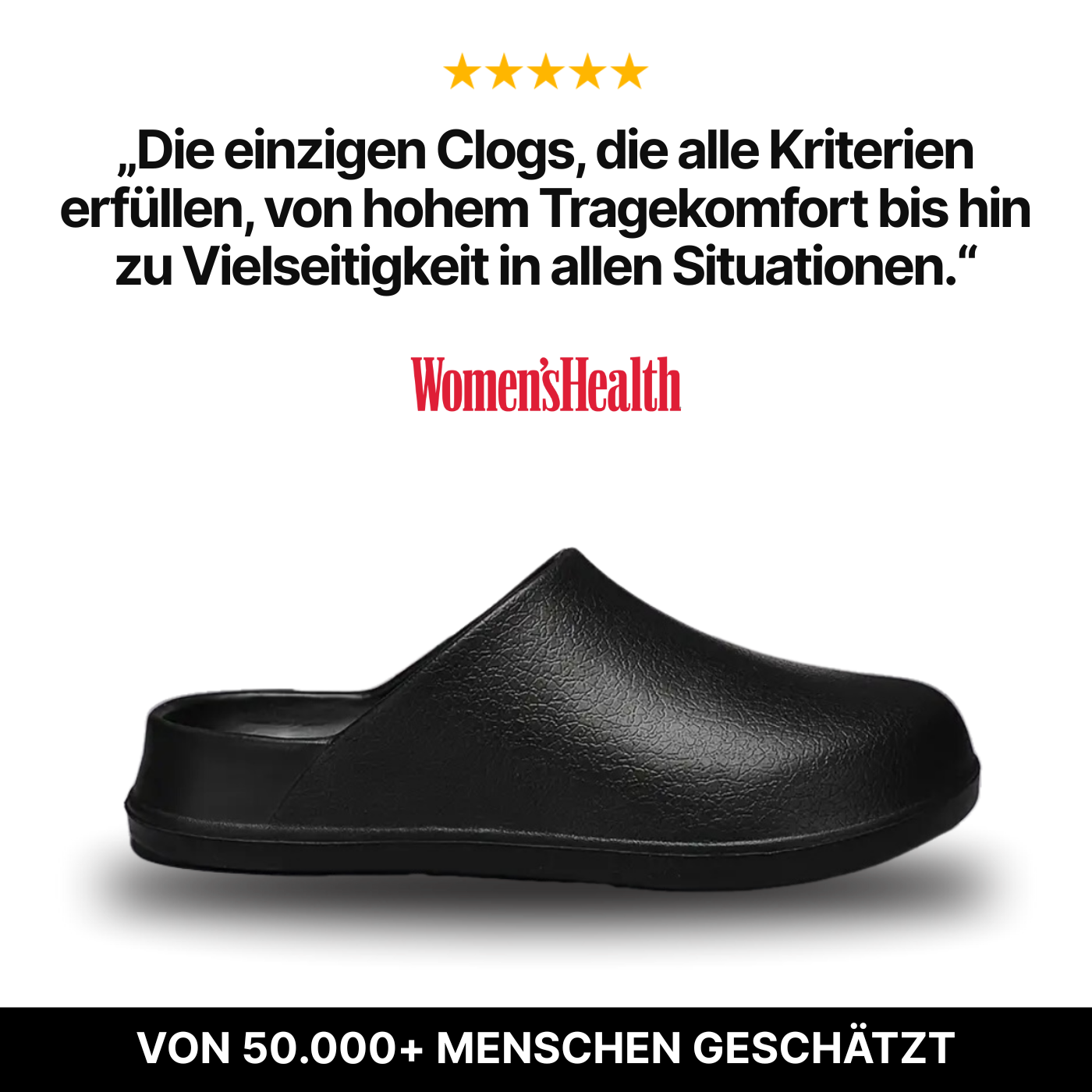 Arden – Gesunde und rutschfeste Komfort-Clogs