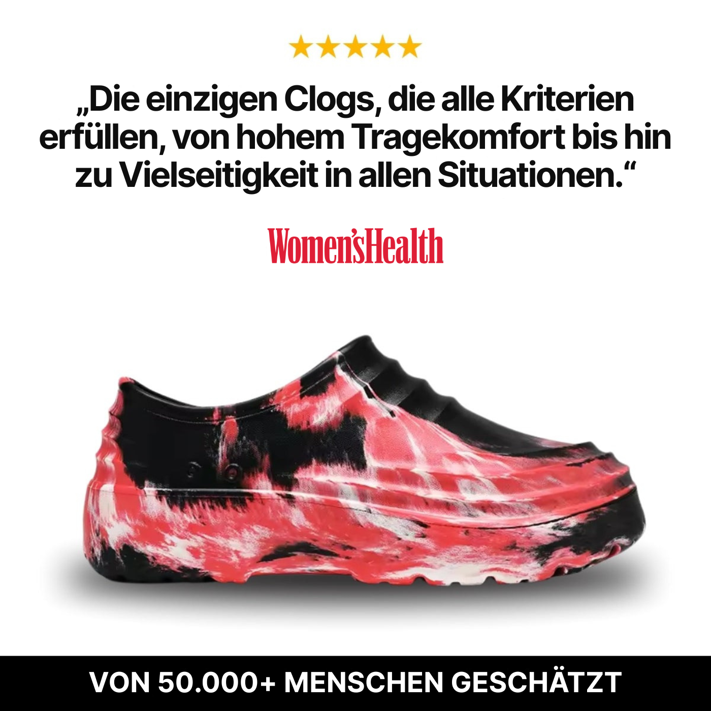Cloggies Klassisch Spezial – Gesunde und rutschfeste Komfort-Clogs