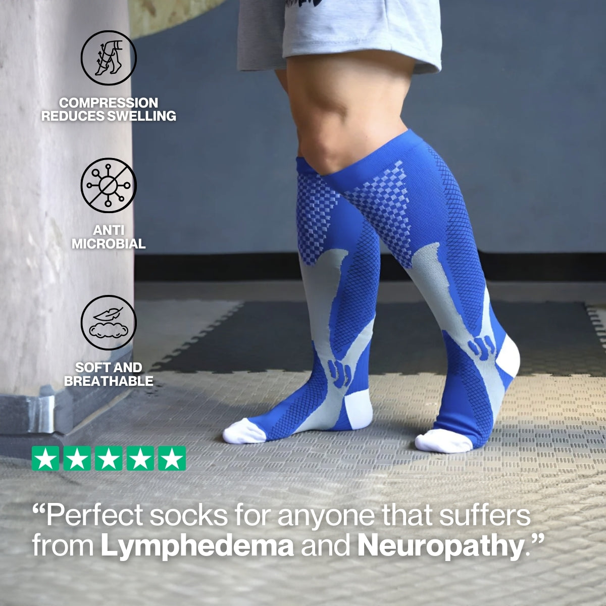 Cloggies Heavy-Duty Compression Socks