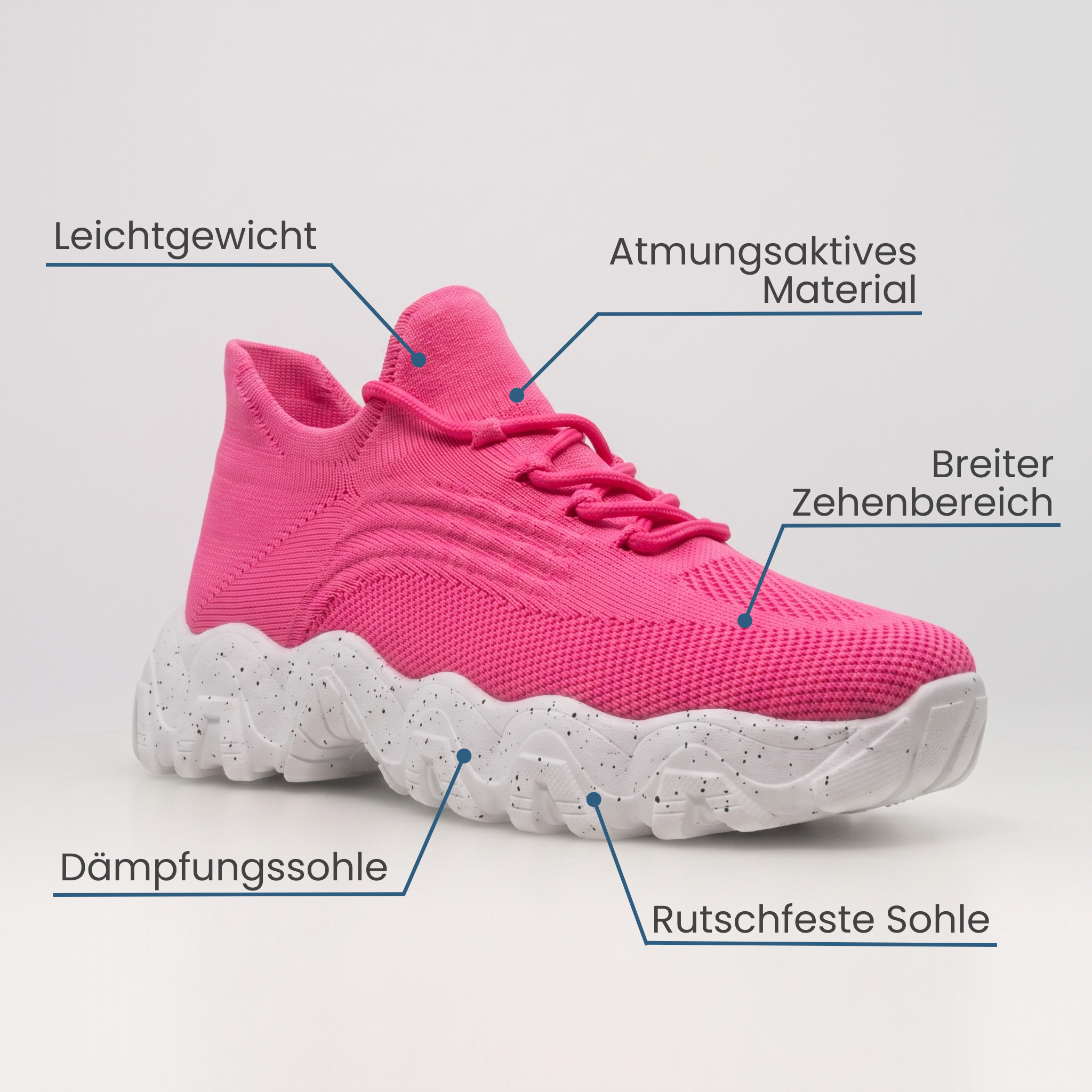 Ortho Pro - Pink / Weiß