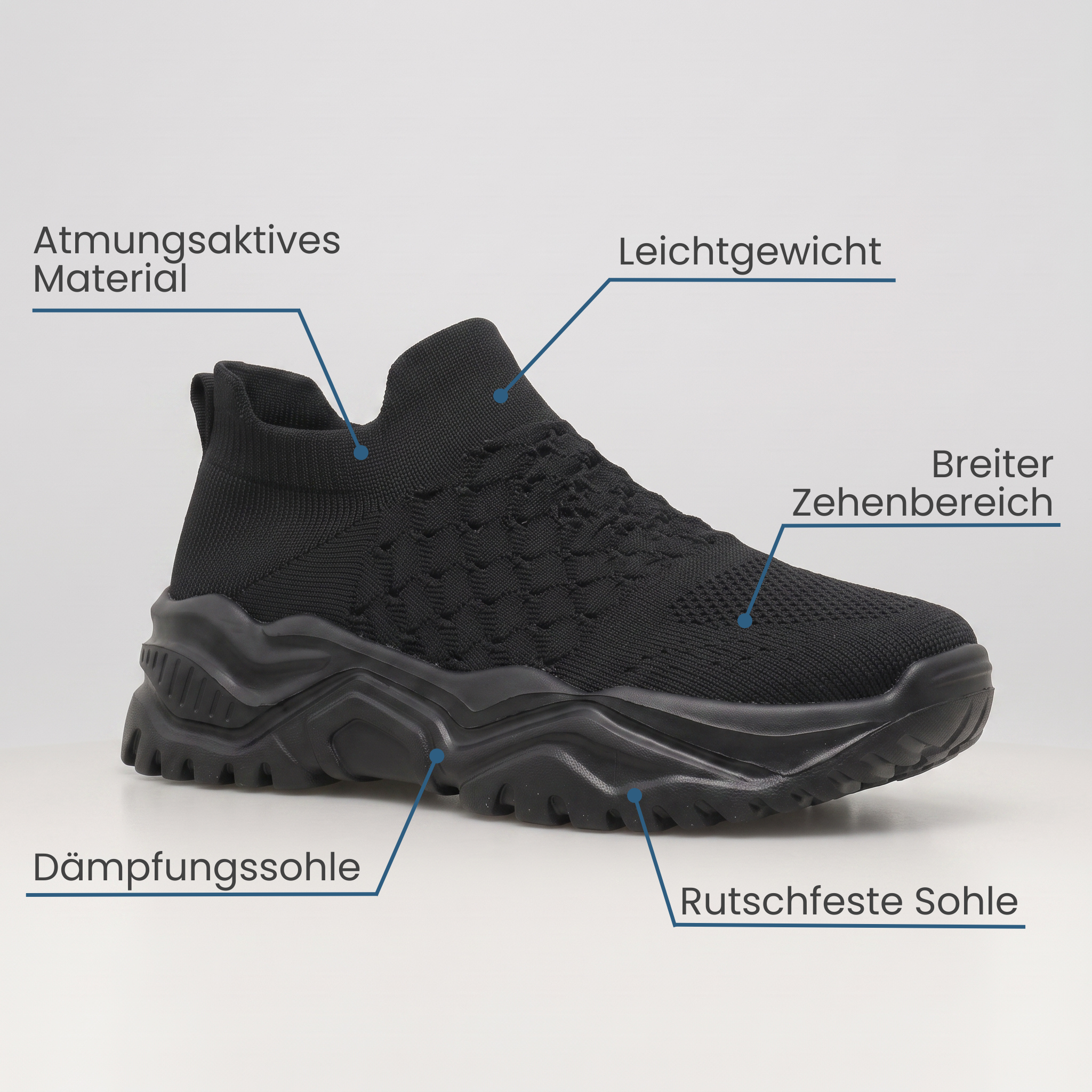 Ortho Flex - Schwarz