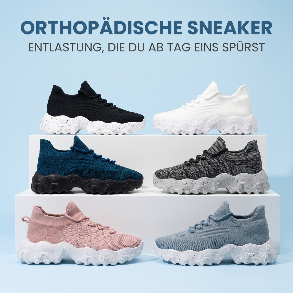 Ortho Pro - Grau / Weiß