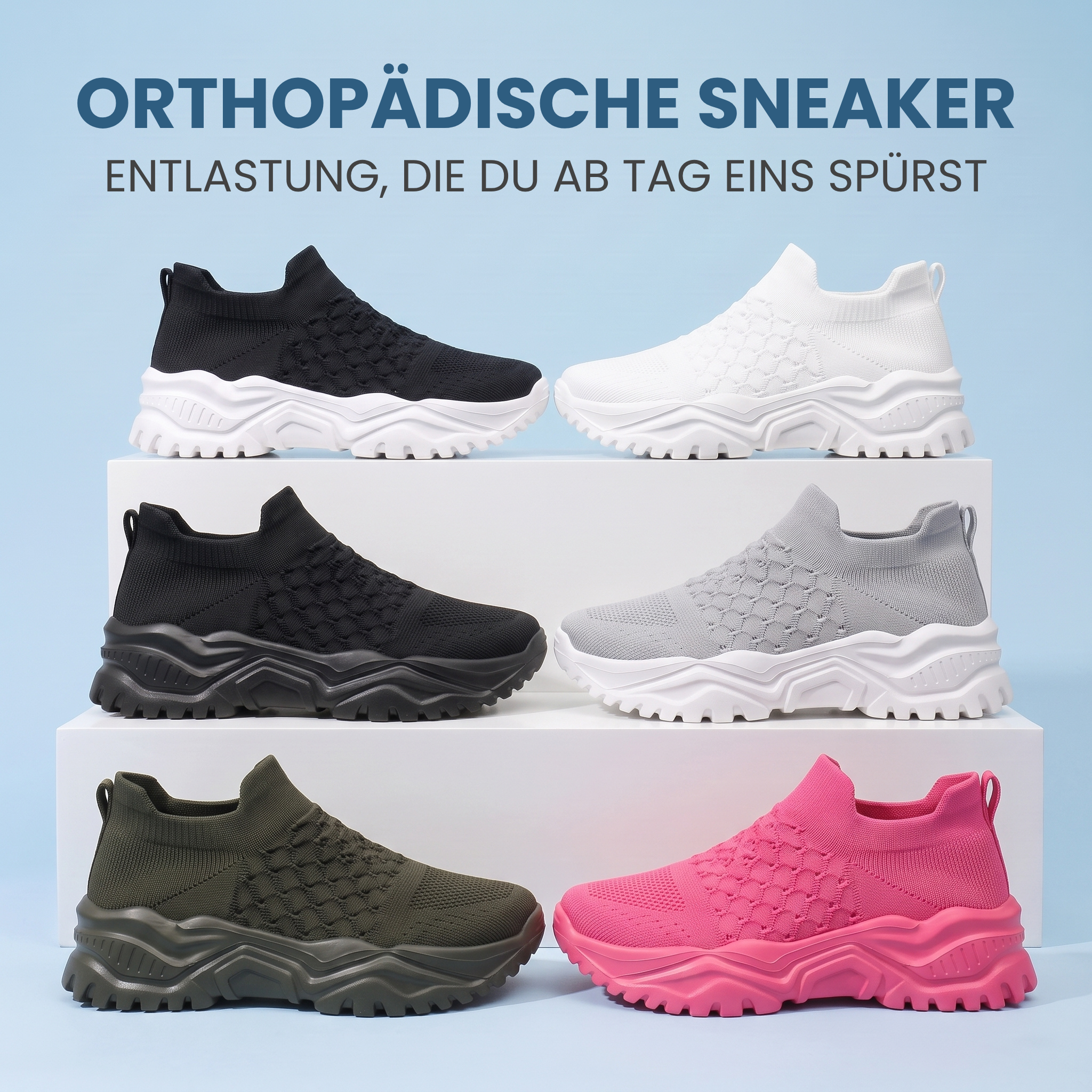 Ortho Flex - Schwarz / Weiß