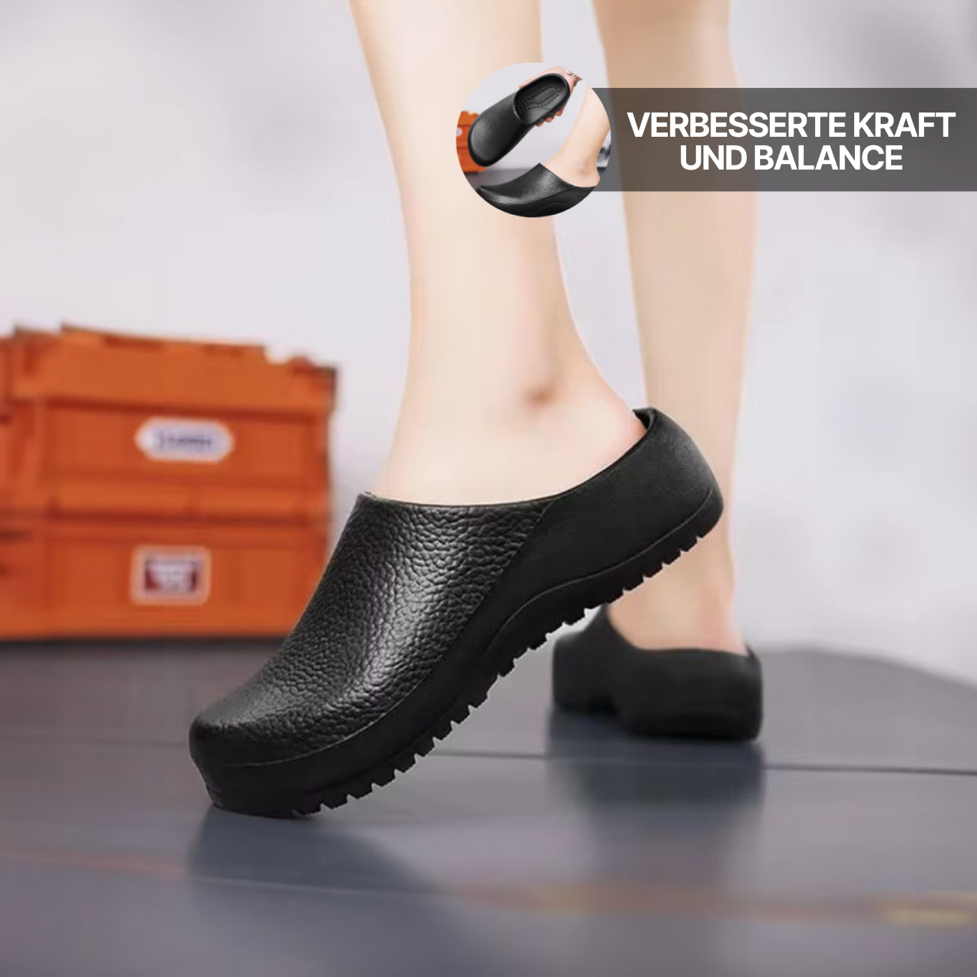 Orion – Gesunde und rutschfeste Komfort-Clog-Pantoletten