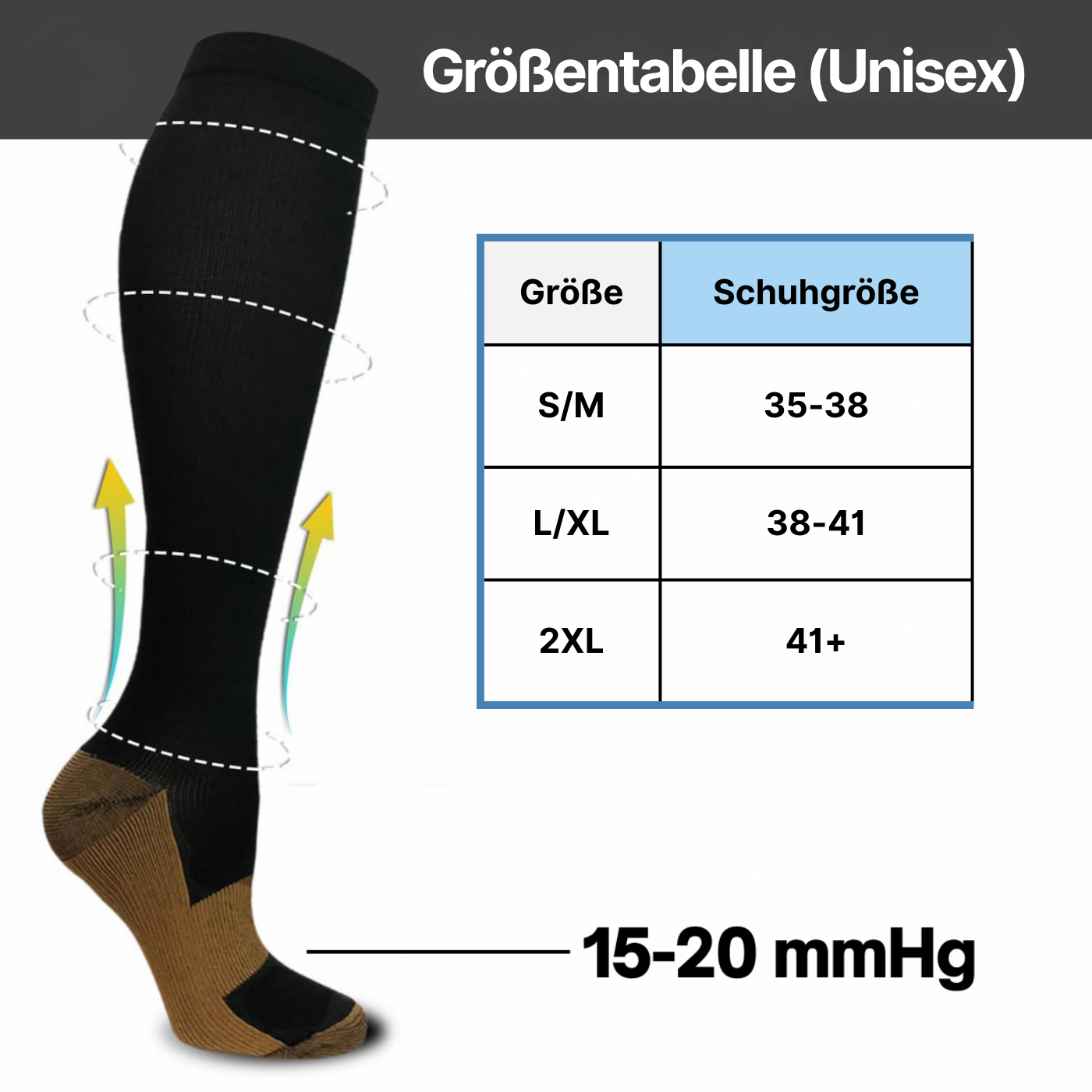 Cloggies Performance Kompressionsstrümpfe