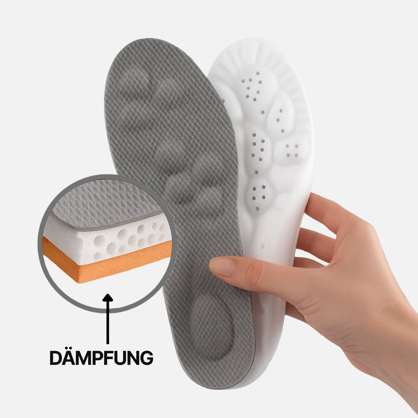 Cloggies Orthopädische Massage-Einlegesohlen