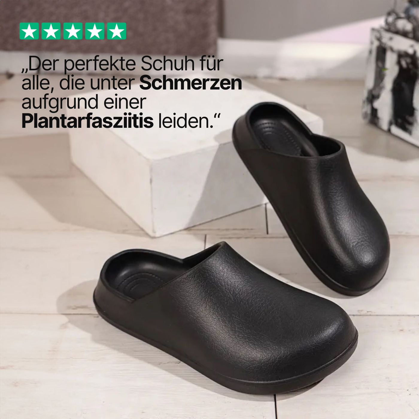 Arden – Gesunde und rutschfeste Komfort-Clogs