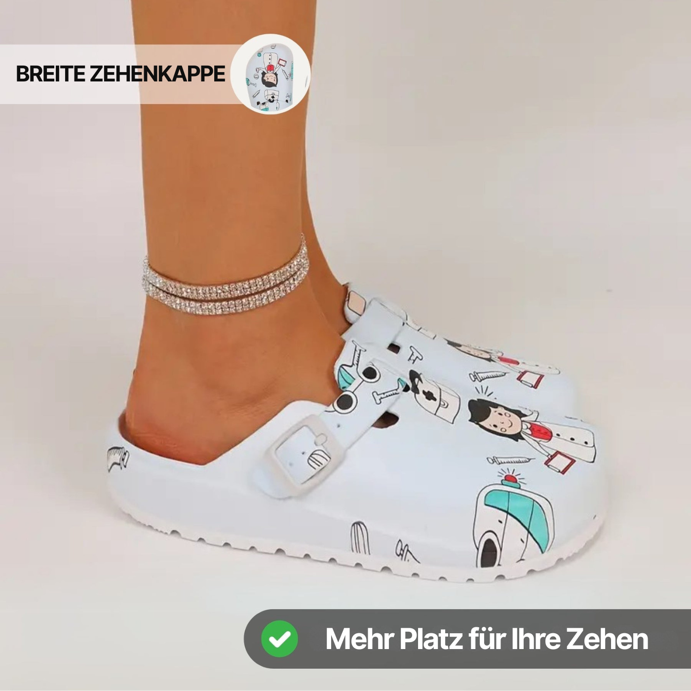 Varen Spezial – Gesunde und rutschfeste Komfort-Clogs