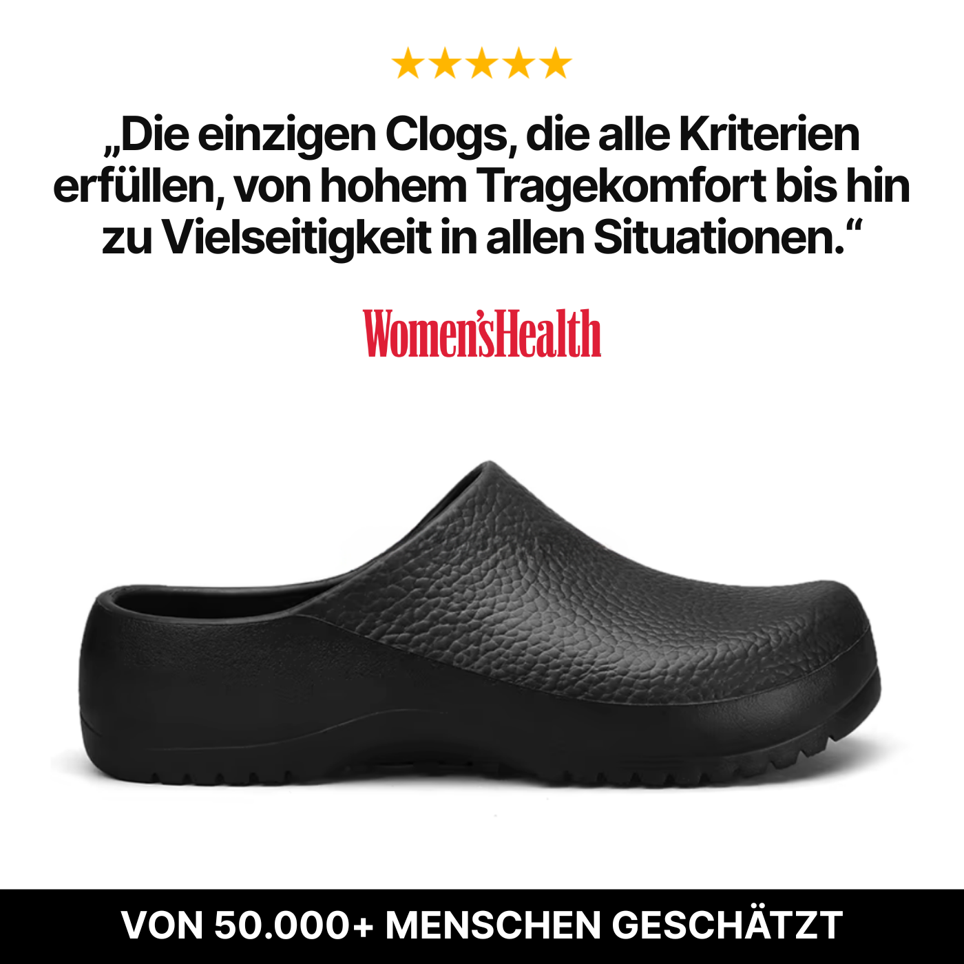 Orion – Gesunde und rutschfeste Komfort-Clog-Pantoletten