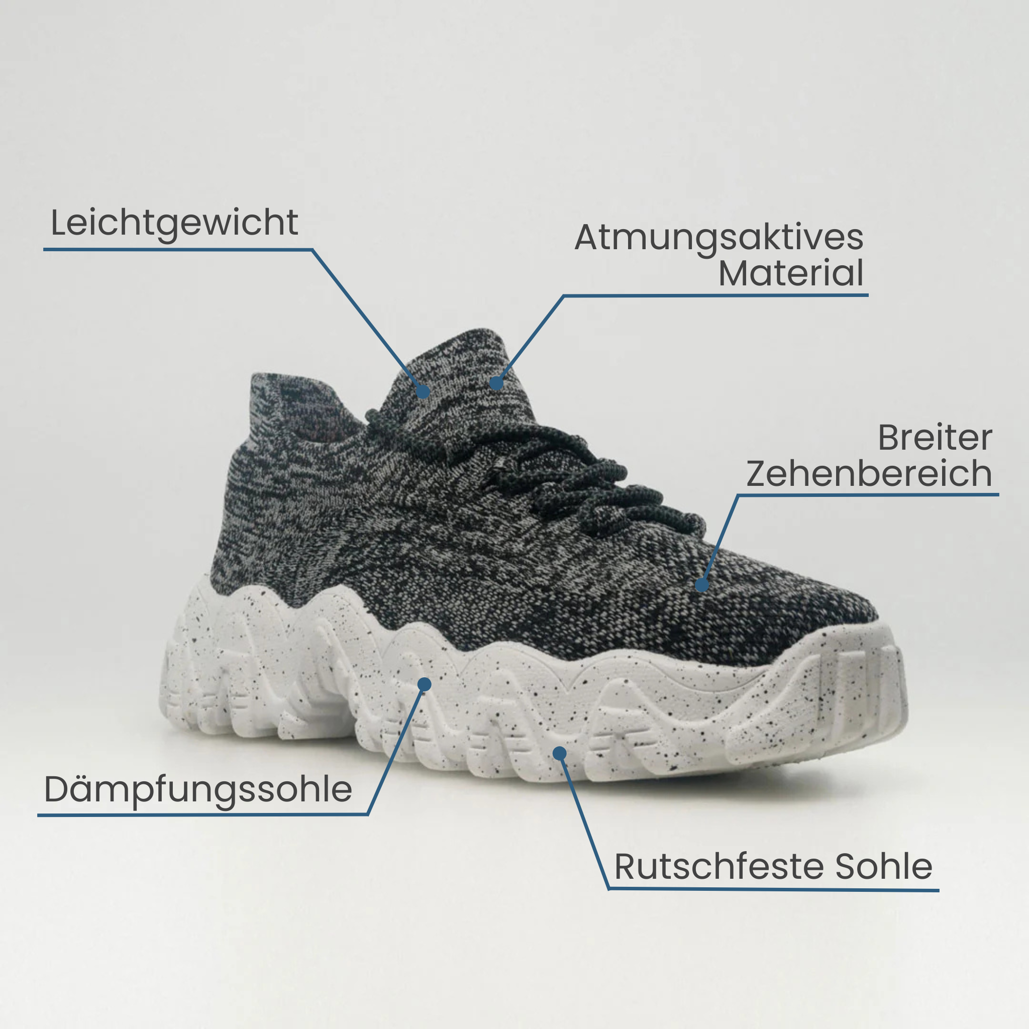Ortho Pro - Grau / Weiß