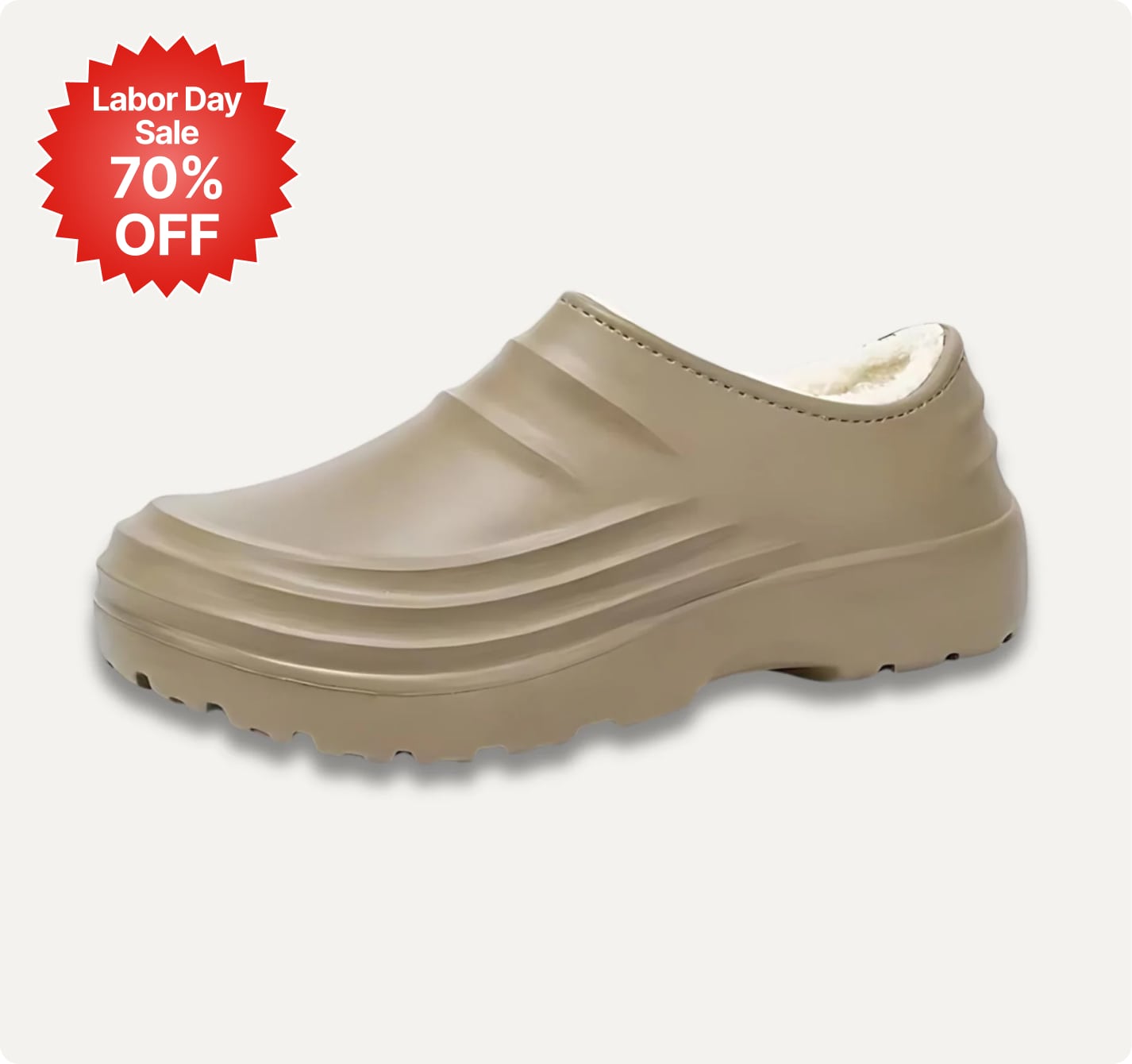 Cloggies Fuzzy - Healthy & Non-Slip Comfort Clogs