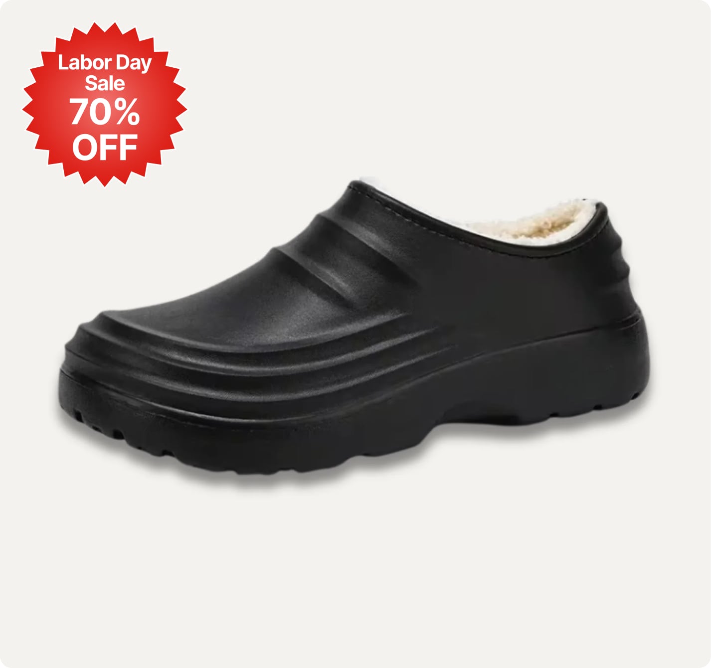 Cloggies Fuzzy - Healthy & Non-Slip Comfort Clogs